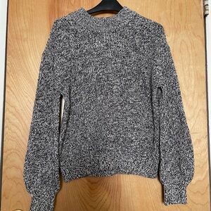 H&M Knitted Balloon Sleeve Sweater